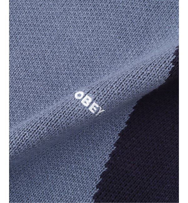 JOINT WORKS「OBEY / オベイ RAGLAN CREW NECK SWEATER」|ニット・セーター|