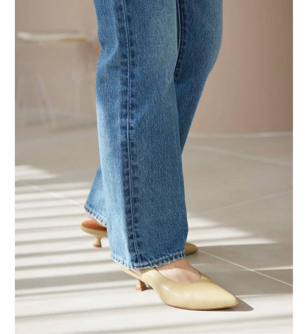 SLOBE IENA「《追加》SLOBE バッグスリングパンプス」|パンプス|