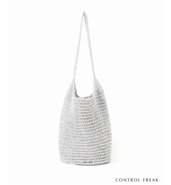 SLOBE IENA「CONTROL FREAK メタリックペーパークロッシェバッグ 244-121506」|ショルダー・メッセンジャー|