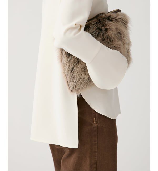 VERMEIL par iena「ダブルクロスストレッチ T-ブラウス」|シャツ・ブラウス|