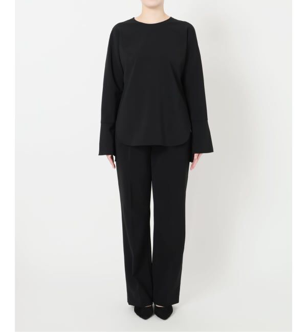 VERMEIL par iena「ダブルクロスストレッチ T-ブラウス」|シャツ・ブラウス|