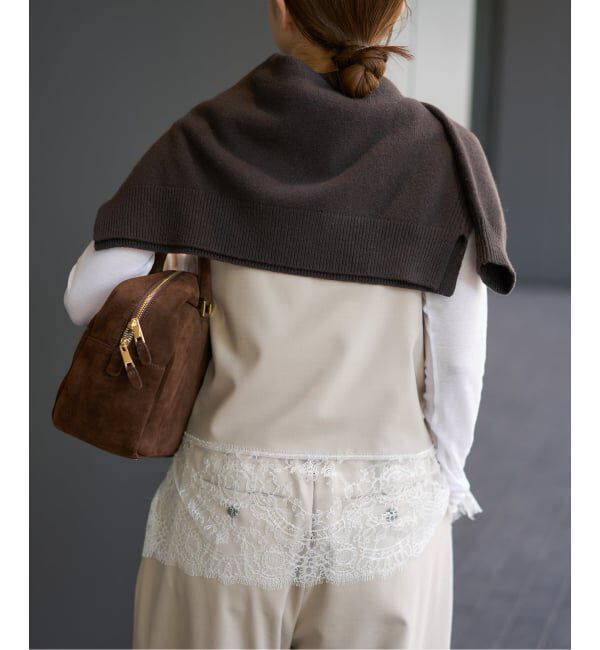 IENA「《追加》レースヘムキャミソール」|シャツ・ブラウス|