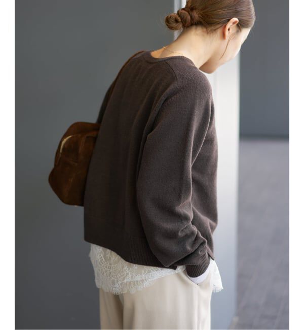 IENA「《追加》レースヘムキャミソール」|シャツ・ブラウス|