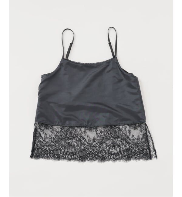 IENA「《追加》レースヘムキャミソール」|シャツ・ブラウス|