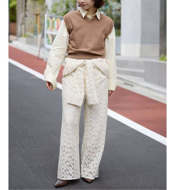 SLOBE IENA「レースオールインワン」|オールインワン|