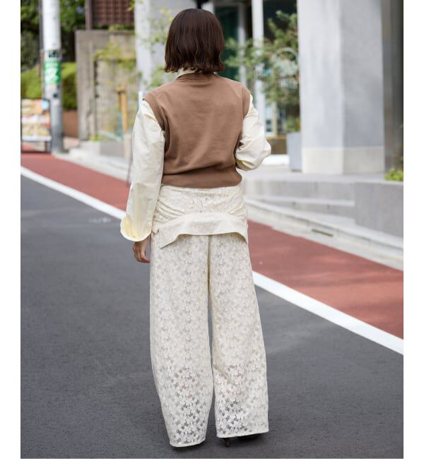 SLOBE IENA「レースオールインワン」|オールインワン|