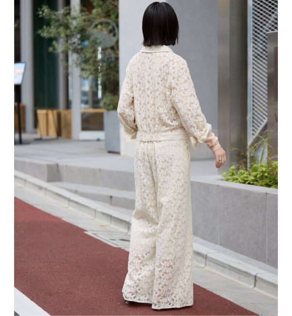 SLOBE IENA「レースオールインワン」|オールインワン|