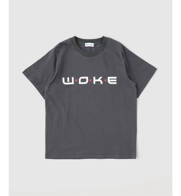 PULP「WOKE EDGE / ウォークエッジ DOT STAR TEE」|Tシャツ・カットソー|グレー