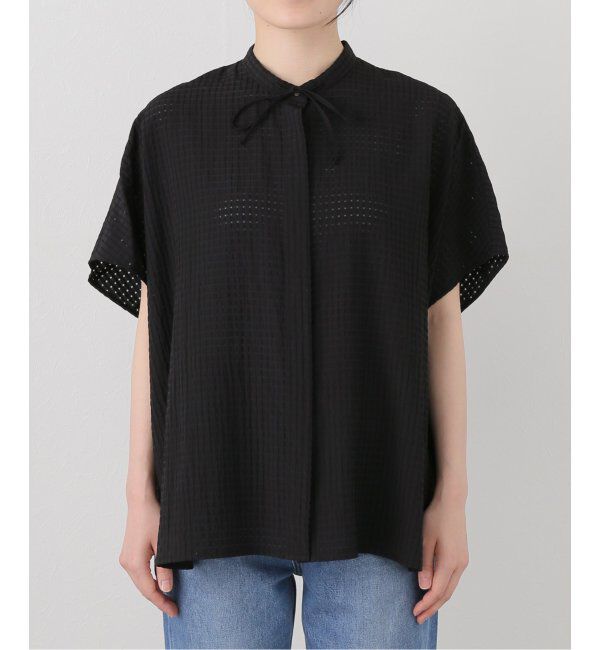 JOURNAL STANDARD「《追加2》シアーチェックポンチョブラウス」|シャツ・ブラウス|