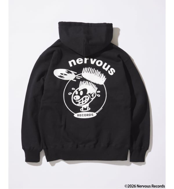 JOURNAL STANDARD「Nervous Records / ナーヴァス・レコーズ &times; JOURNAL STANDARD フーディ」|パーカー|
