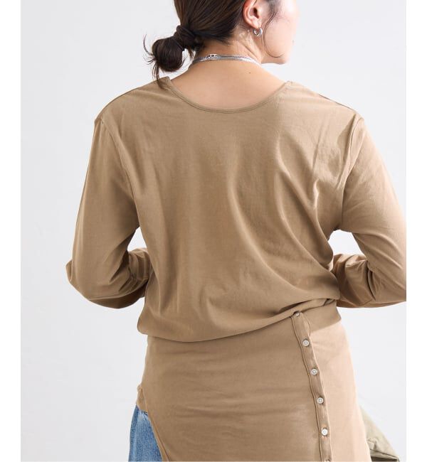 JOURNAL STANDARD「シアーコットン2WAYヘンリー」|Tシャツ・カットソー|