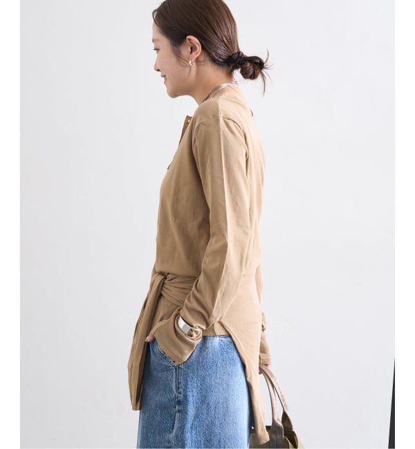 JOURNAL STANDARD「シアーコットン2WAYヘンリー」|Tシャツ・カットソー|