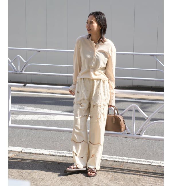 JOURNAL STANDARD「シアーコットン2WAYヘンリー」|Tシャツ・カットソー|