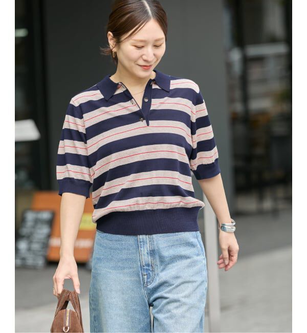 JOURNAL STANDARD「《予約》ウォッシャブル ポロシャツ」|ニット・セーター|