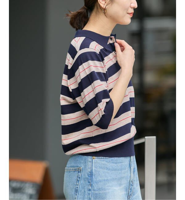 JOURNAL STANDARD「《予約》ウォッシャブル ポロシャツ」|ニット・セーター|