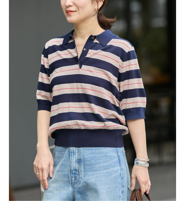 JOURNAL STANDARD「《予約》ウォッシャブル ポロシャツ」|ニット・セーター|