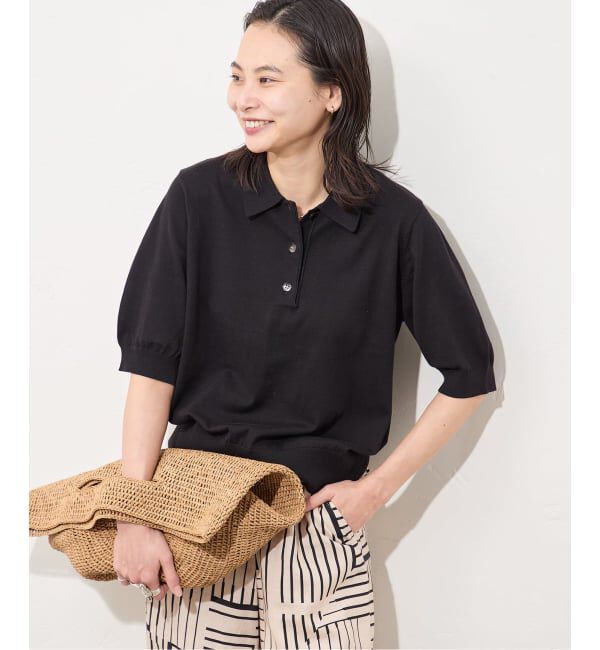 JOURNAL STANDARD「《予約》ウォッシャブル ポロシャツ」|ニット・セーター|