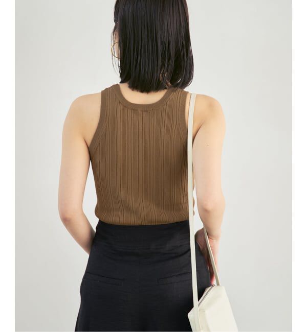 NOBLE「《NOBLE別注・予約》ADAWAS/アダワズ RANDOM RIB TANK TOP」|タンクトップ|