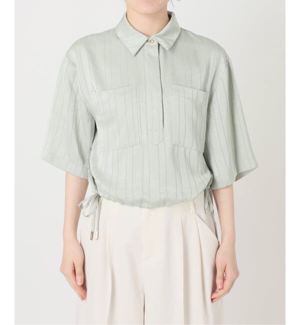 NOBLE「《予約》SUNCOO/サンクー ストライプシャツ」|シャツ・ブラウス|