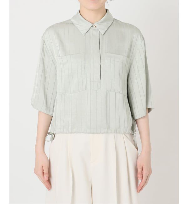 NOBLE「《予約》SUNCOO/サンクー ストライプシャツ」|シャツ・ブラウス|