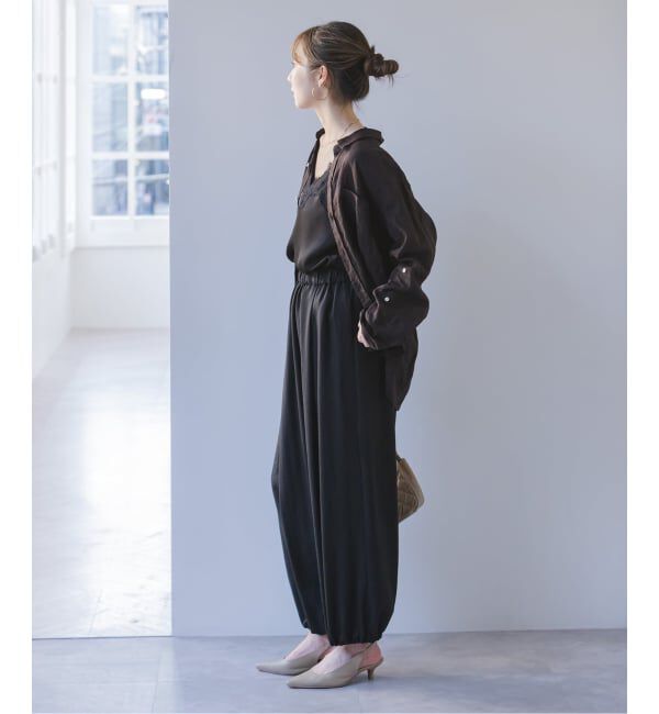 NOBLE「エアリーギャザーバレルパンツ」|その他|