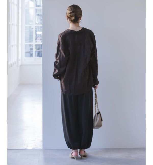 NOBLE「エアリーギャザーバレルパンツ」|その他|