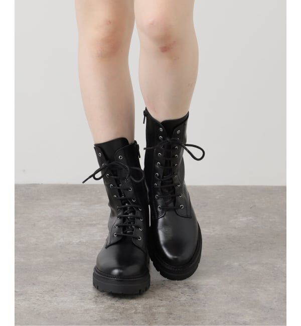  「ENESS/エネス レースアップブーツ」|ショートブーツ|