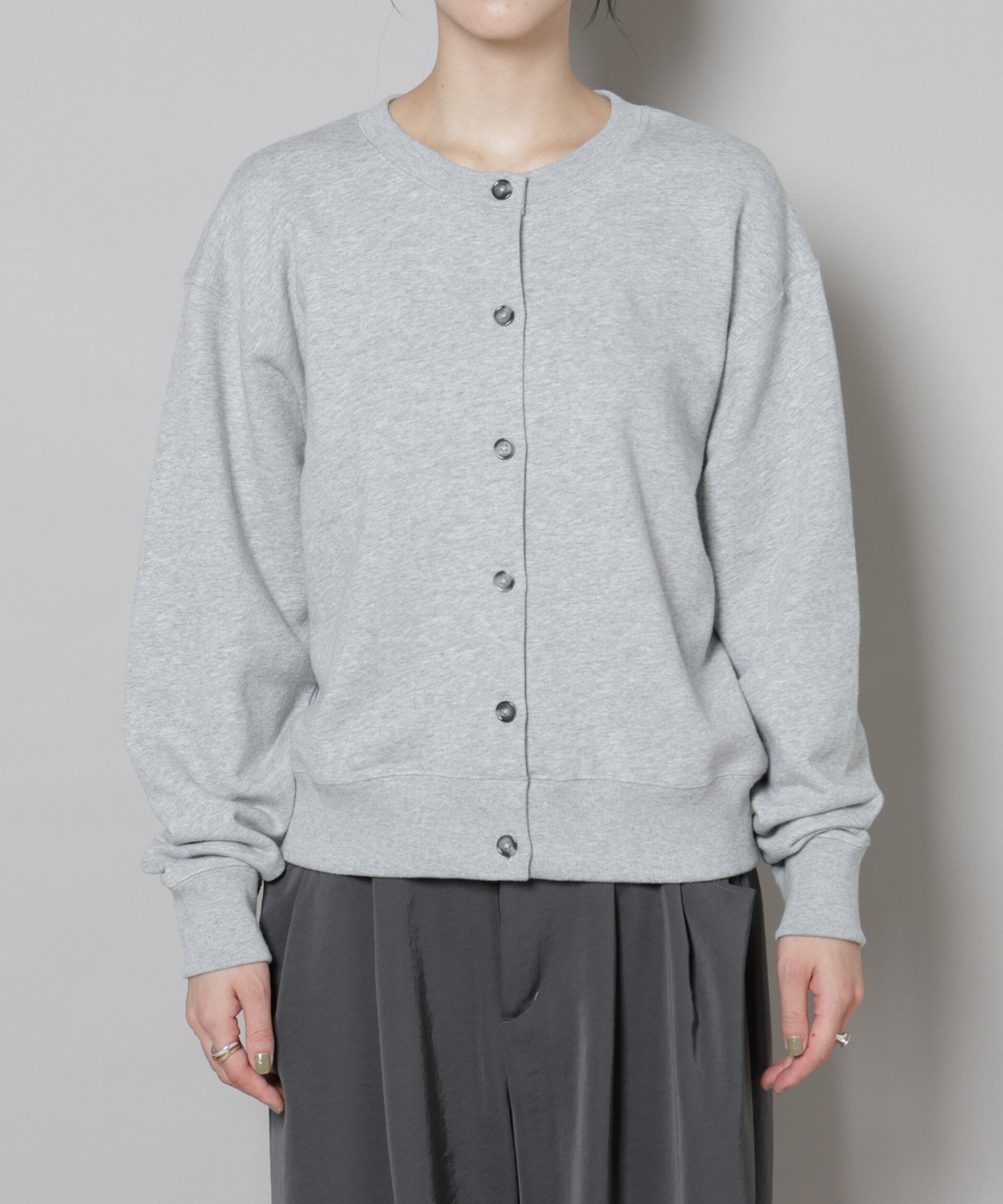 nano･universe「RUSSELL ATHLETIC/別注 Mini Logo Sweat Cardigan」|Tシャツ・カットソー|