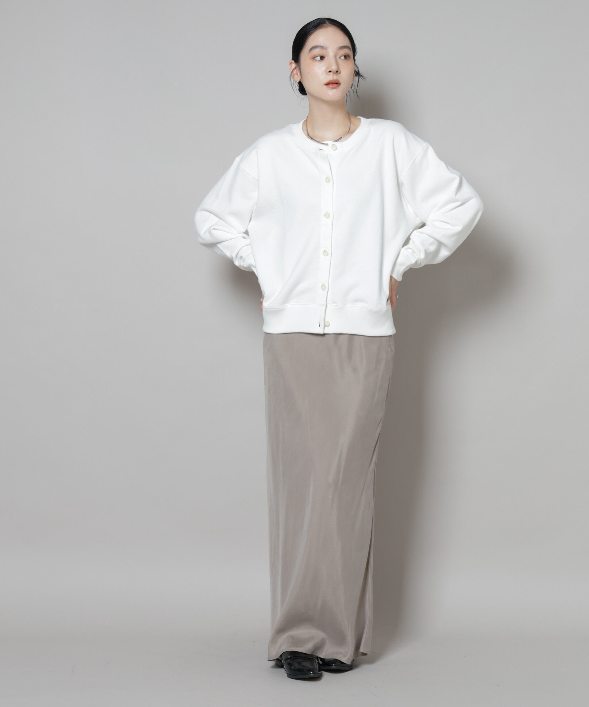 nano･universe「RUSSELL ATHLETIC/別注 Mini Logo Sweat Cardigan」|Tシャツ・カットソー|