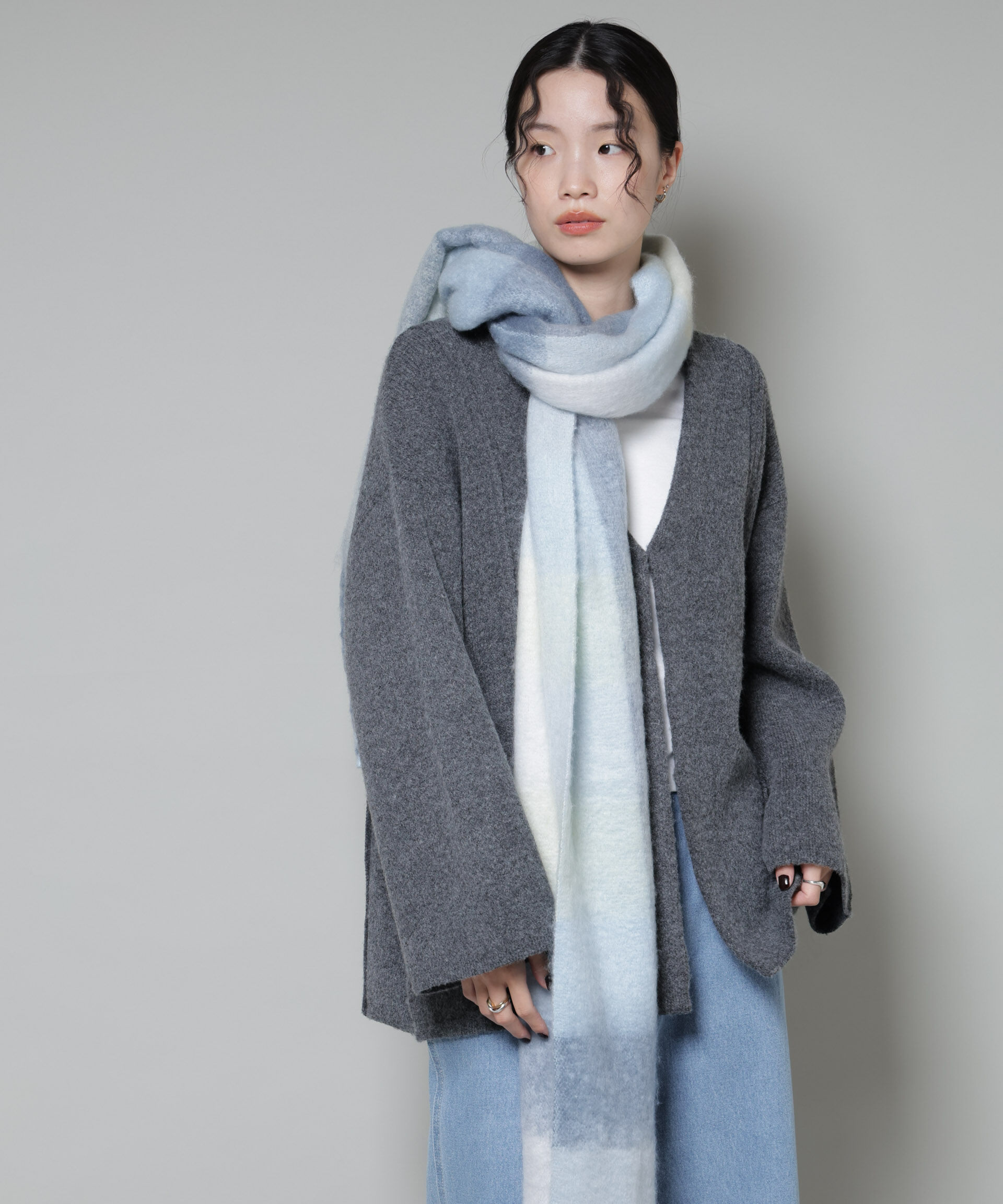 nano･universe「総針ニットジャケットカーディガン」|ニット・セーター|