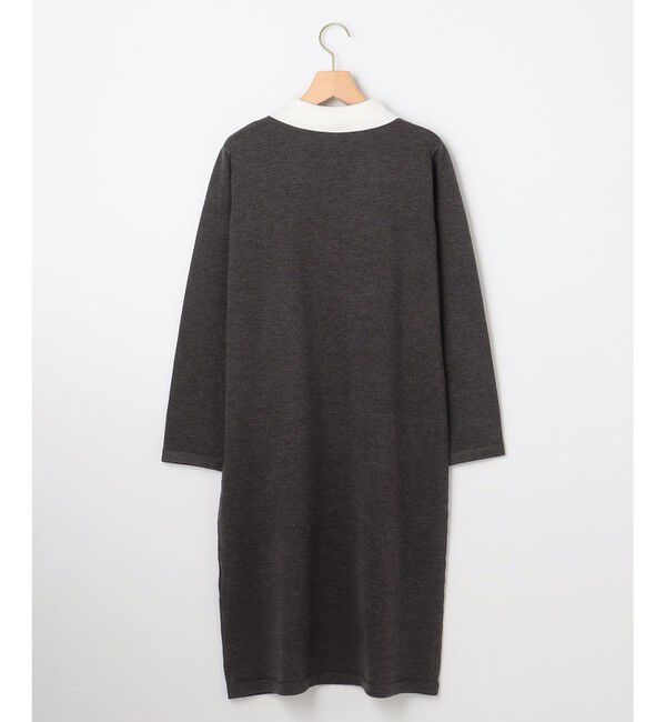 組曲「ニット襟トロンプルイユ ワンピース」|ワンピース|