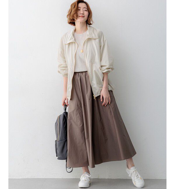 23区「ナイロンタイプライター ダブルジップ ブルゾン」|その他|