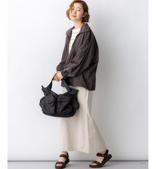 23区「ナイロンタイプライター ダブルジップ ブルゾン」|その他|