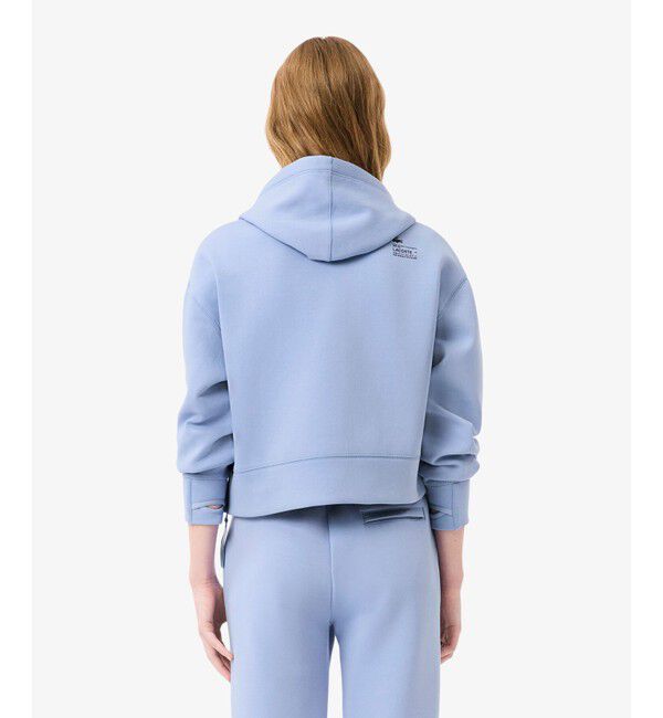 LACOSTE「ワイド＆クロップドフードスウェットパーカー / フーディー」|パーカー|