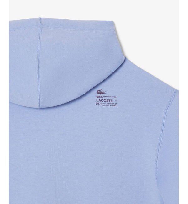 LACOSTE「ワイド＆クロップドフードスウェットパーカー / フーディー」|パーカー|