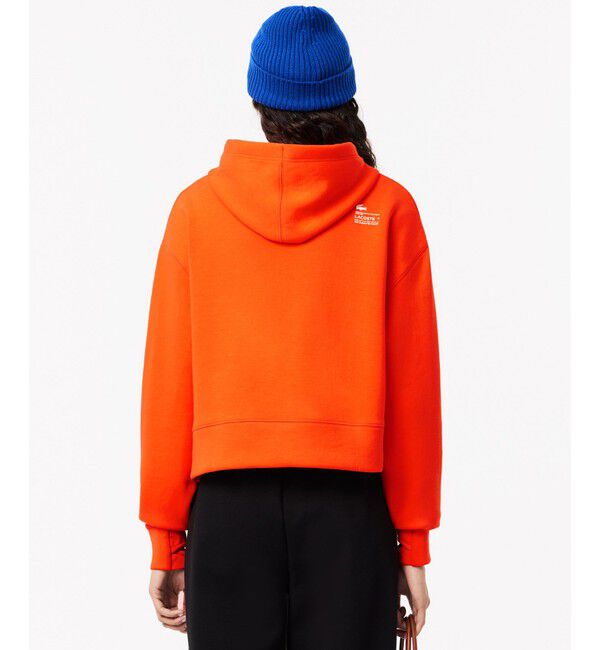 LACOSTE「ワイド＆クロップドフードスウェットパーカー / フーディー」|パーカー|