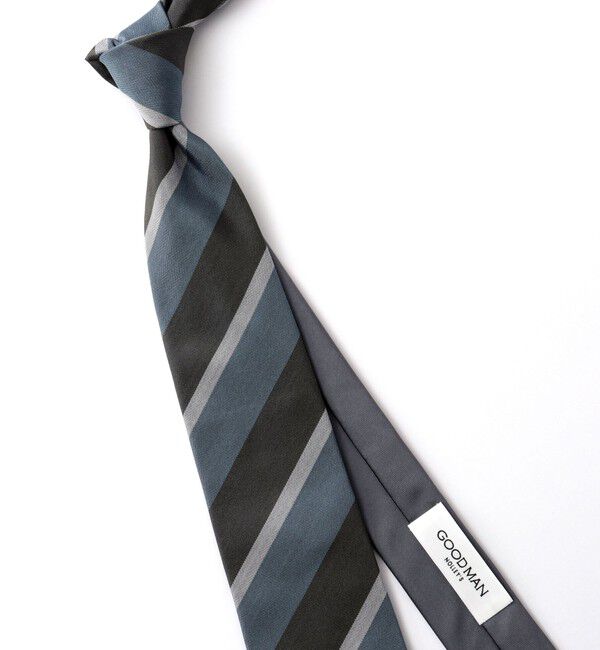 NOLLEY'S goodman「クレリックペールストライプ 26SSコレクション」|ネクタイ・蝶ネクタイ|ブルー系1