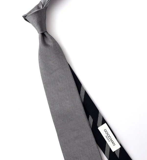 NOLLEY'S goodman「クレリックケンボウソリッド＋RB 26SSコレクション」|ネクタイ・蝶ネクタイ|ライトグレー
