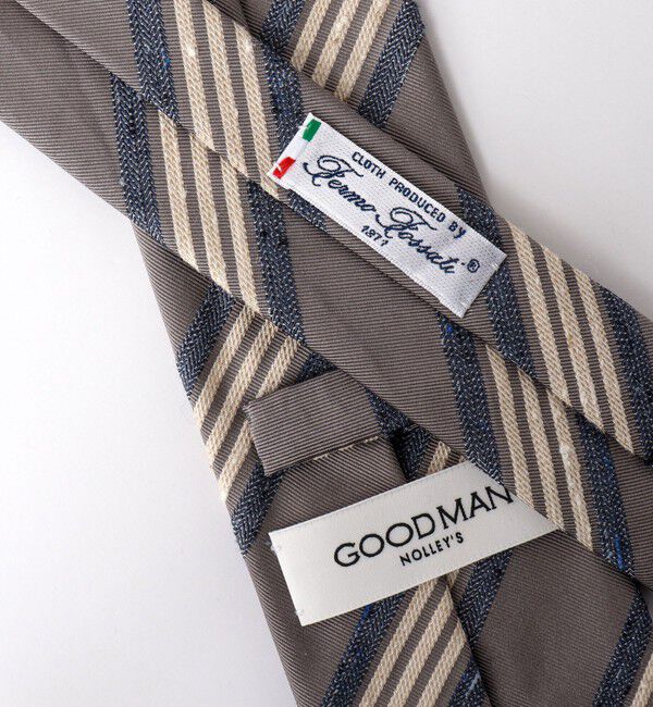 NOLLEY'S goodman「Fossatiバンプストライプジャガード 26SSコレクション」|ネクタイ・蝶ネクタイ|