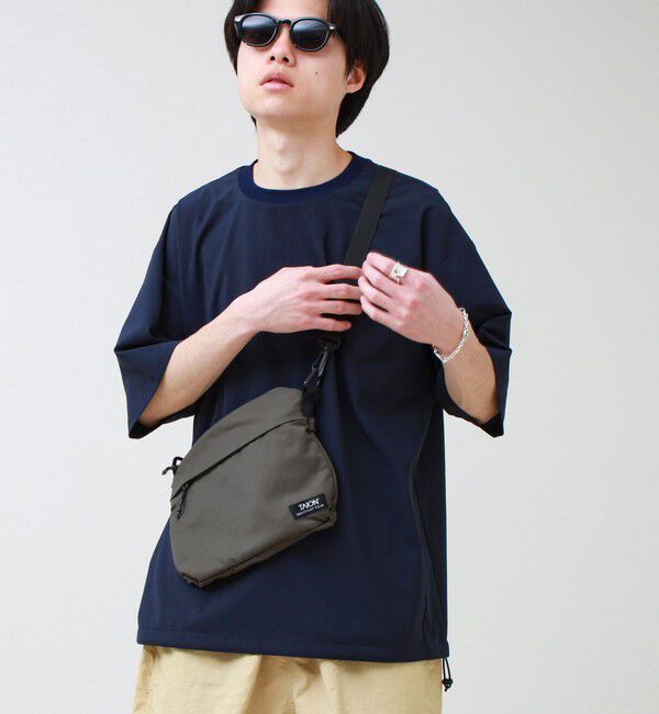 GLOSTER「【TAION / タイオン】MOUNTAIN SACOCHE」|ショルダー・メッセンジャー|オリーブ