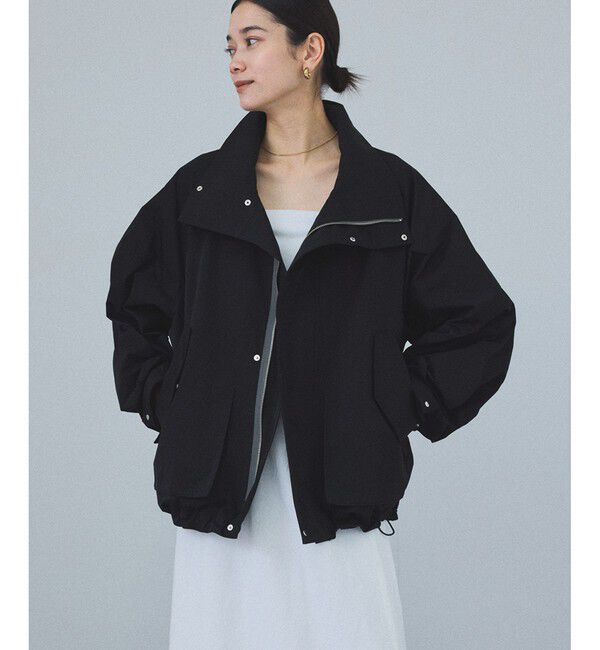 SALON adam et rope'「LIMONTAスタンドカラーブルゾン」|ブルゾン・スタジャン|クロメイン