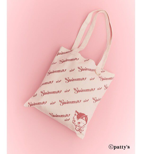 VIS「【SWIMMER&times;VIS】モチーフプリントトートバッグ/A4対応」|トートバッグ|