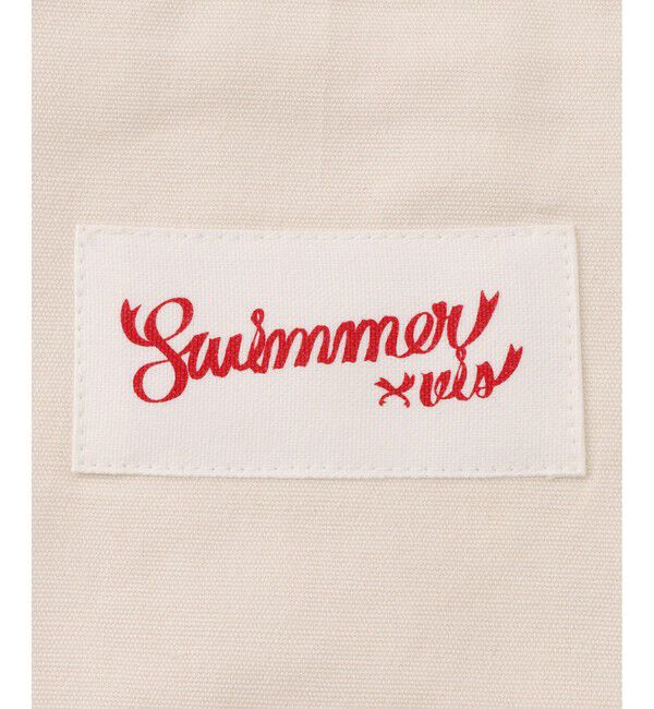 VIS「【SWIMMER&times;VIS】モチーフプリントトートバッグ/A4対応」|トートバッグ|