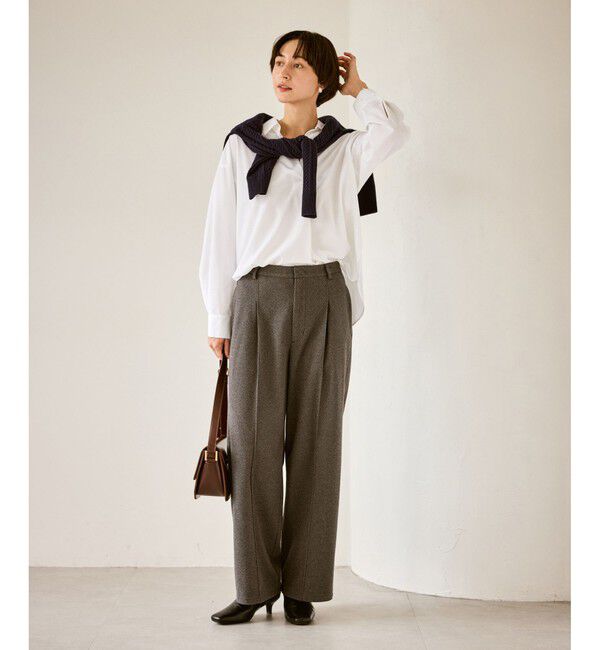 Rope&rsquo;Picnic「スキッパーシャツ/UVカット・イージーケア」|シャツ・ブラウス|