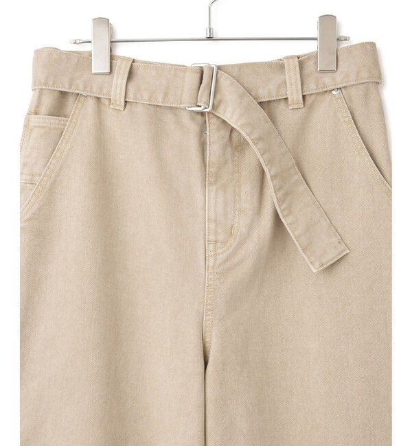 ADAM ET ROPE'「ペインターワイドパンツ」|チノ|
