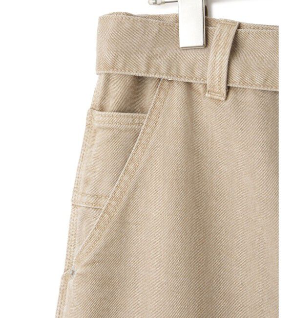ADAM ET ROPE'「ペインターワイドパンツ」|チノ|
