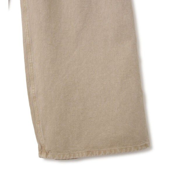 ADAM ET ROPE'「ペインターワイドパンツ」|チノ|