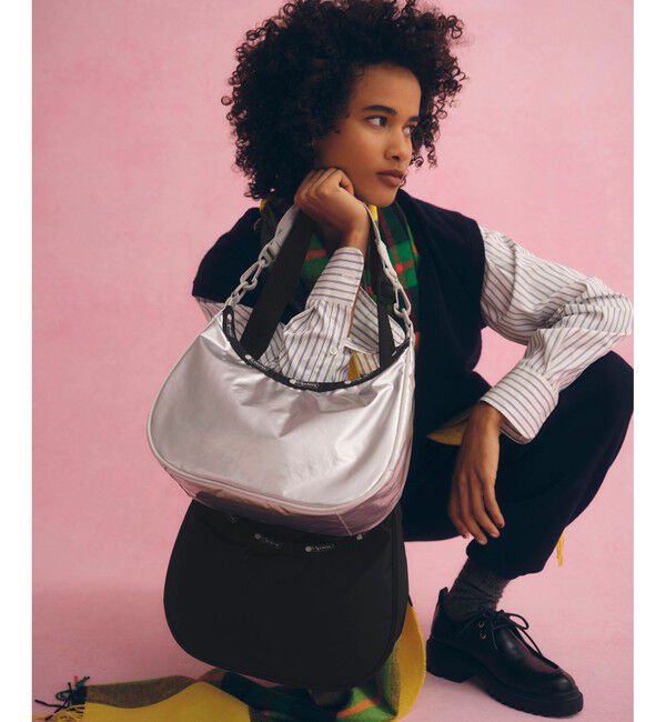 ADAM ET ROPE'「【LeSportsac for ADAM ET ROPE'】 PH N/S CONV HOBO (SHINE)」|ショルダー・メッセンジャー|