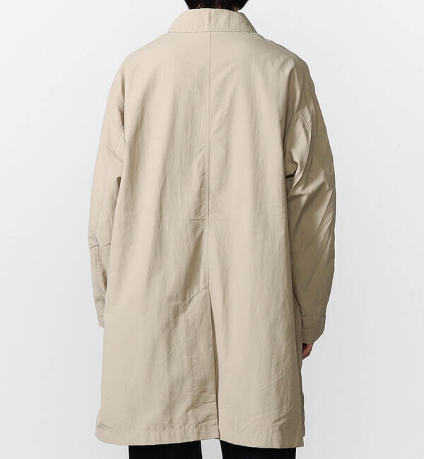 DANTON「DANTON | ナイロンタッサー ステンカラーコート MEN」|ダッフルコート|