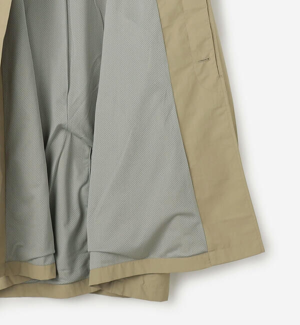 DANTON「DANTON | ナイロンタッサー ステンカラーコート MEN」|ダッフルコート|